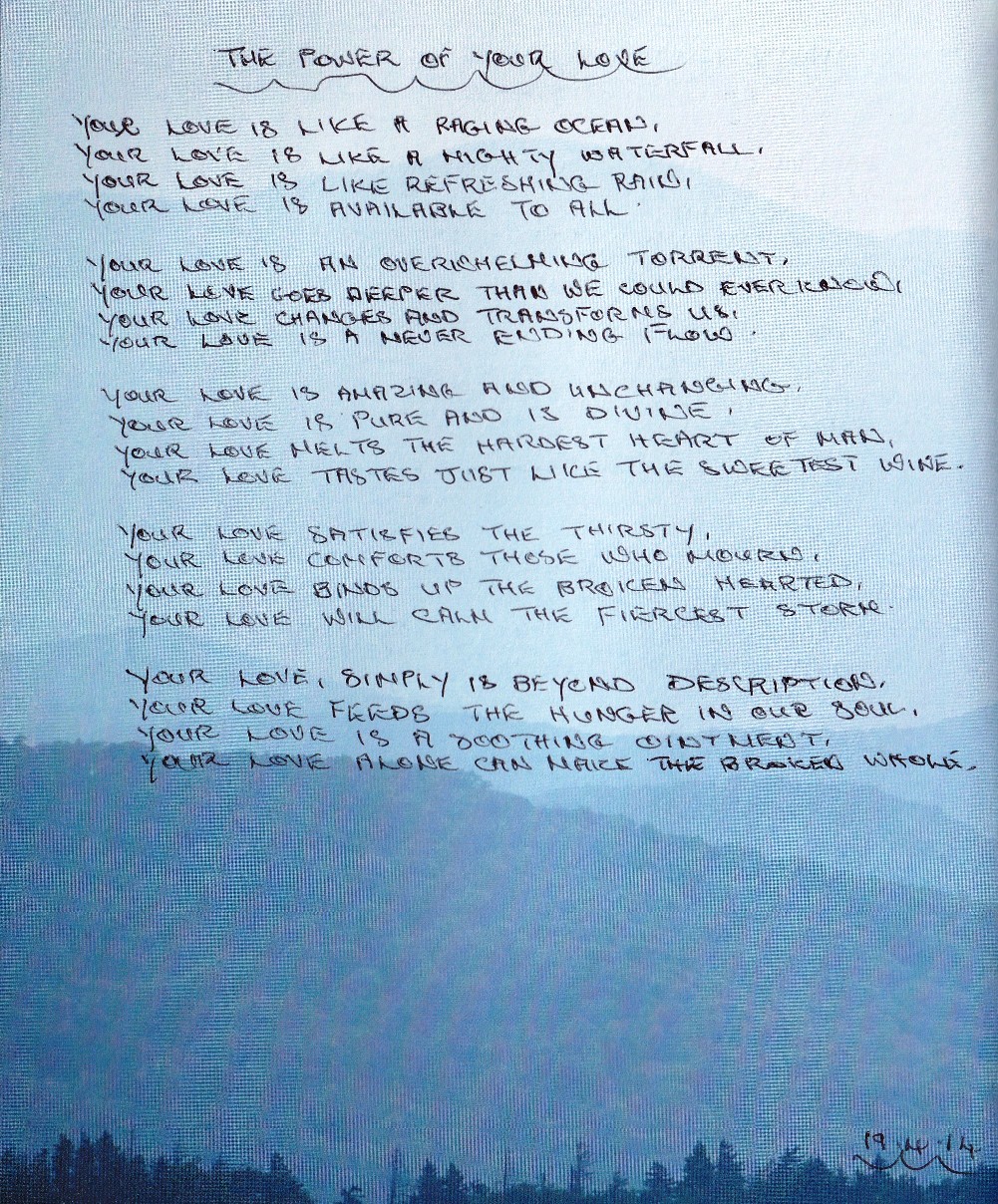 poem, spiritual, religious, christian, power of love
